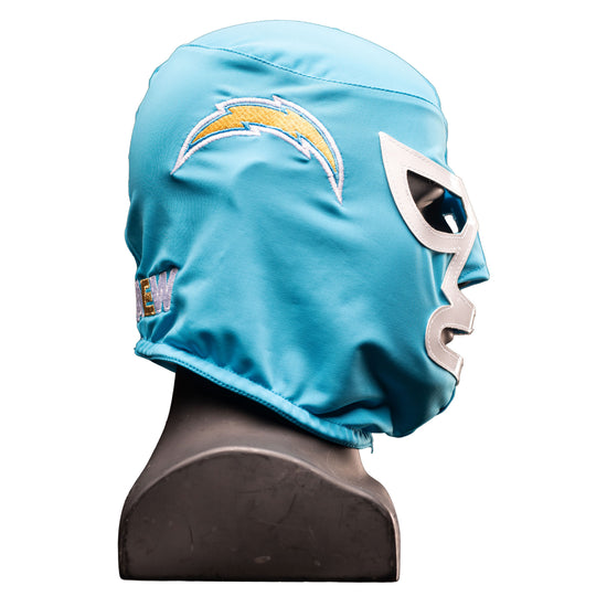 Aew Rams Mask AEW NFL Officially Licensed Lucha Mask - Los Angeles Chargers – shopAEW