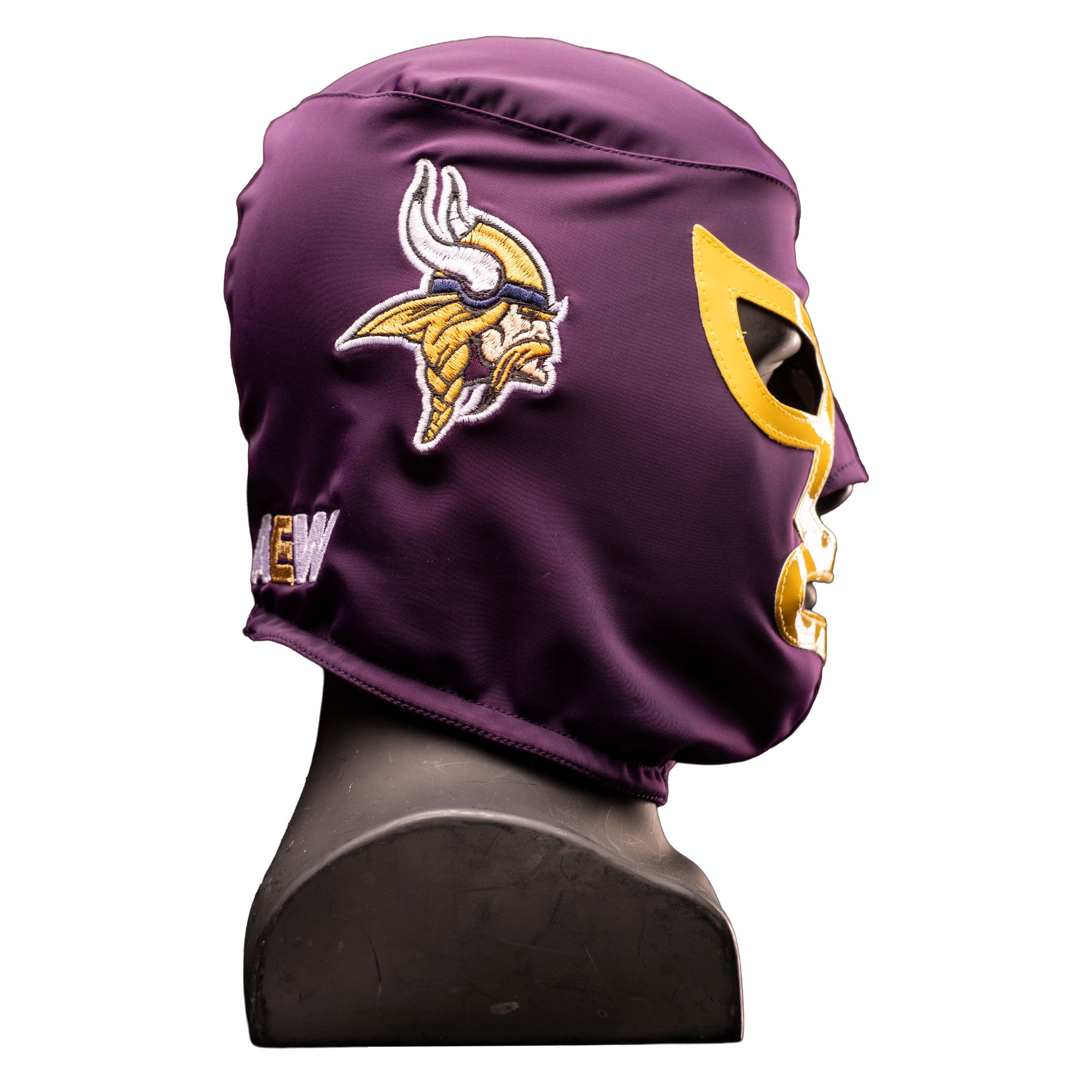 Aew Rams Mask AEW NFL Officially Licensed Lucha Mask - Minnesota Vikings – shopAEW