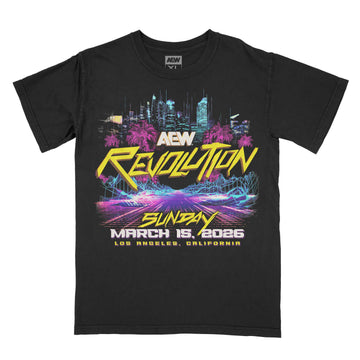 AEW Revolution 2026 Event T-Shirt
