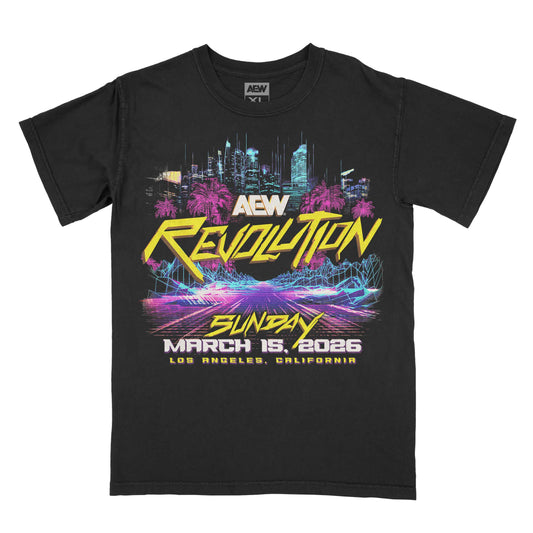 AEW Revolution 2026 Event T-Shirt