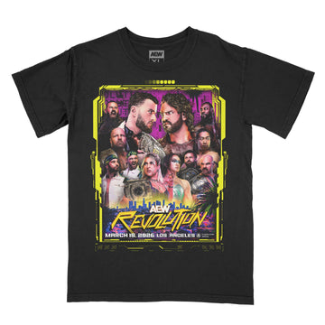 AEW Revolution 2026 Poster T-Shirt