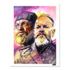 Cope & Cage  - Autographed Limited Edition 11" x 14" Rob Schamberger Art Print
