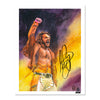 Hangman Adam Page - Autographed Limited Edition 11 x 14 Rob Schamberger Art Print