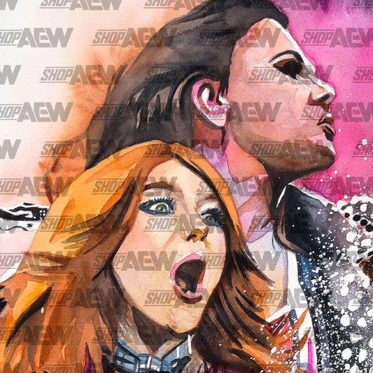 The Brawling Birds - Autographed Limited Edition 11" x 14" Rob Schamberger Art Print