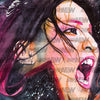 Hikaru Shida - Autographed Limited Edition 11" x 14" Rob Schamberger Art Print