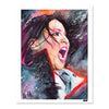 Hikaru Shida - Autographed Limited Edition 11" x 14" Rob Schamberger Art Print