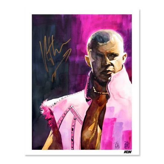 Kyle Fletcher  - Autographed 11" x 14" Rob Schamberger Art Print