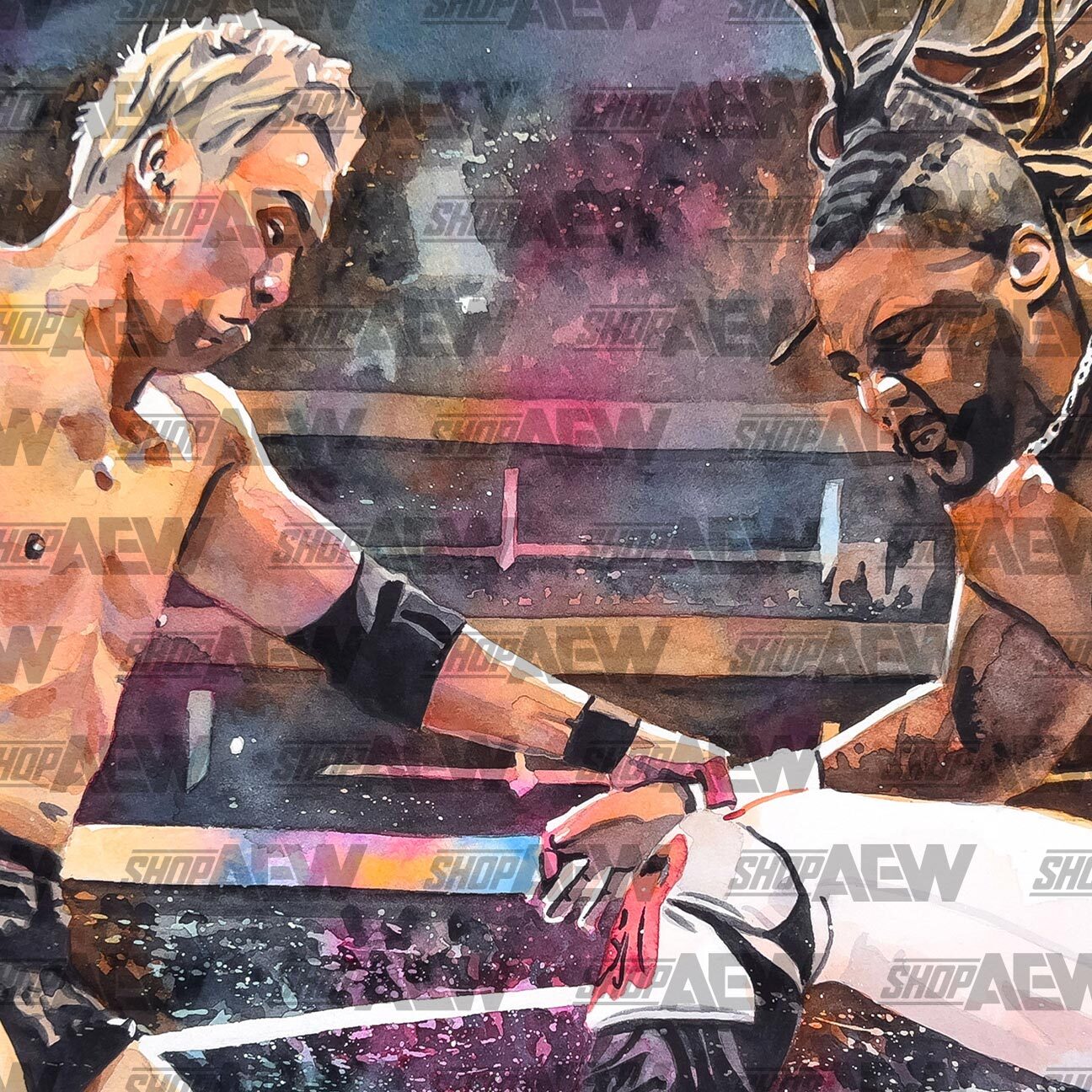 Forbidden Door 2025 - Swerve Strickland vs Kazuchika Okada