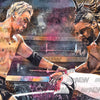 Forbidden Door 2025 - Swerve Strickland vs Kazuchika Okada - Autographed Limited Edition 11" x 14" Rob Schamberger Art Print