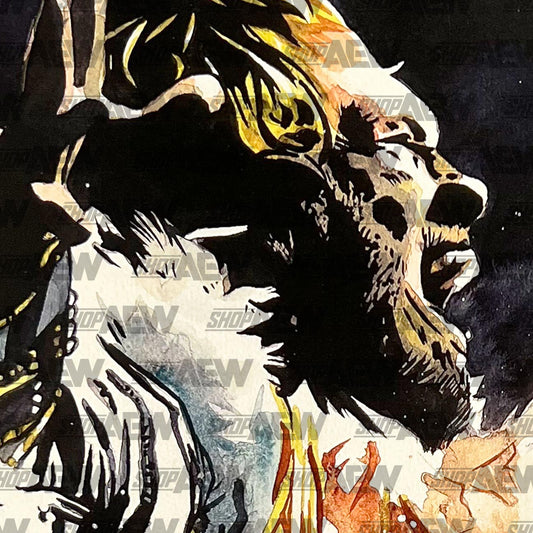 Will Ospreay  - Autographed Limited Edition 11" x 14" Rob Schamberger Art Print