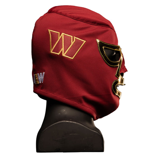 AEW NFL Officially Licensed Lucha Mask - Washington Commanders