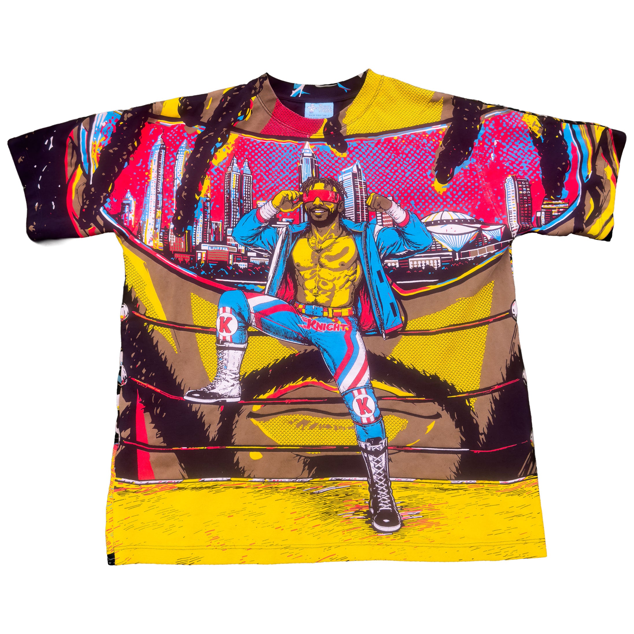 Kevint様 Kevin Knight - The Shirt Farm Glasses T-Shirt – shopAEW