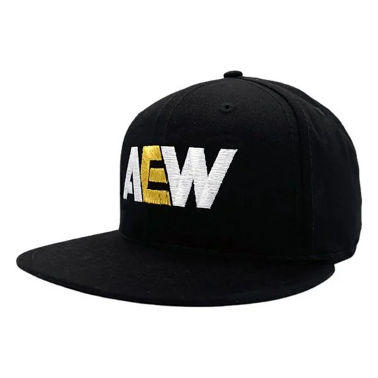 AEW Logo Flatbill Snapback