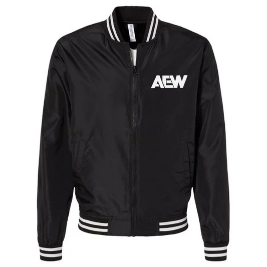 The Icon Sting Satin Bomber Jacket - Double Sided