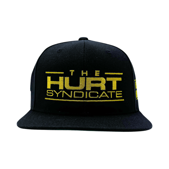 The Hurt Syndicate - Best for Business Premium Embroidered Flatbill Snapback Product Image 2
