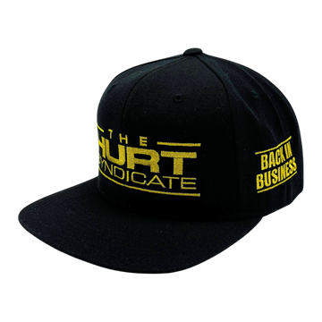 The Hurt Syndicate - Best for Business Premium Embroidered Flatbill Snapback