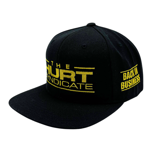 The Hurt Syndicate - Best for Business Premium Embroidered Flatbill Snapback