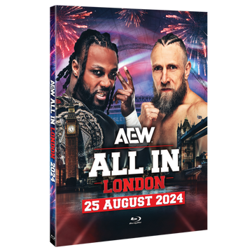 AEW ALL IN LONDON August 25 2024 Blu-ray