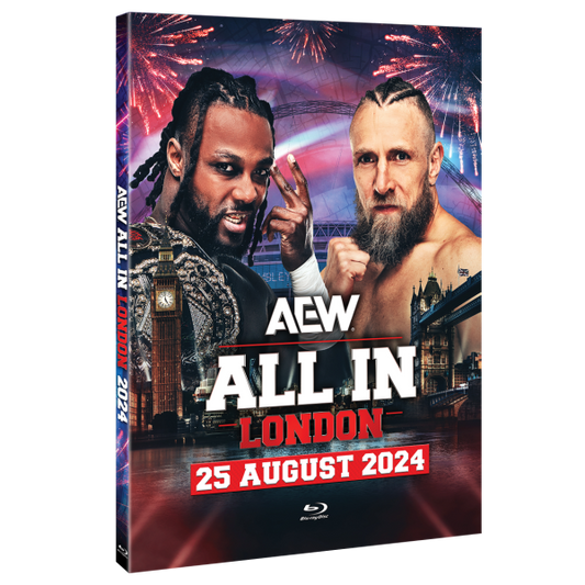 AEW ALL IN LONDON August 25 2024 Blu-ray