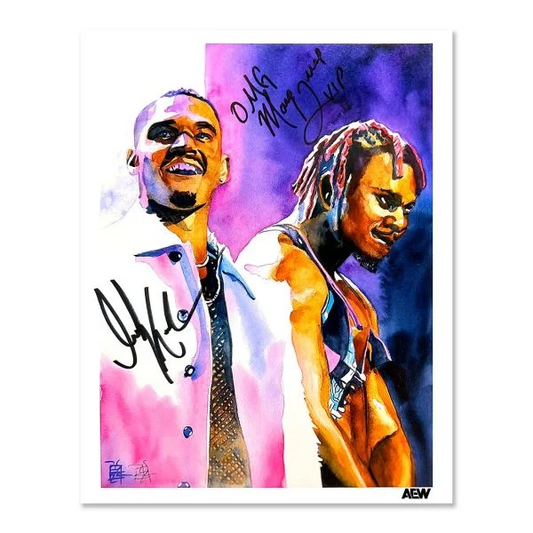 The Art of Rob Schamberger - Private Party 11 x 14 Art Print (Autographed by Private Party & Rob Schamberger, Hand-Numbered 1-50)