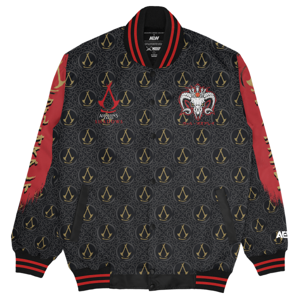 Limited Edition - Will Ospreay  Assassin's Creed Shadows x AEW Lightweight Jacket - Double Sided (In Stock) Product Image