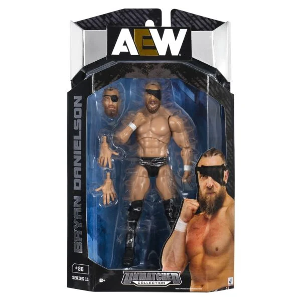 AEW Unmatched Bryan Danielson - 6-Inch Figure with Alternate Head