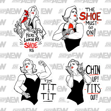 Toni Storm - Laptop Sticker 4-Pack