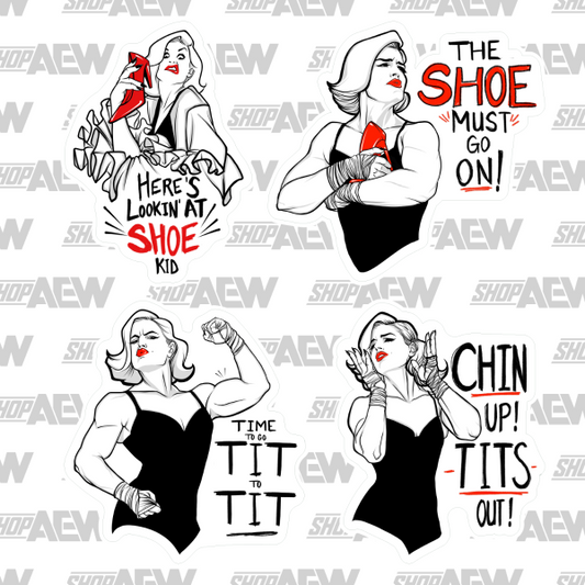 Toni Storm - Laptop Sticker 4-Pack