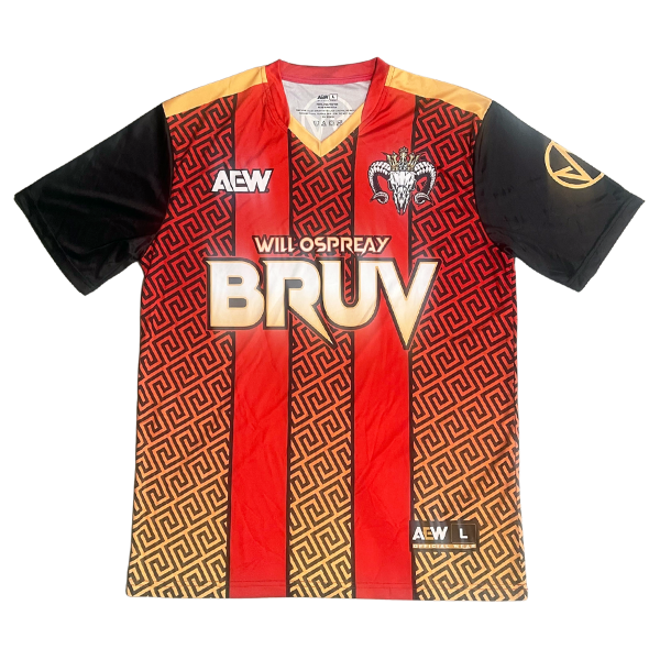 Will Ospreay - Billy Goat FC Jersey (Red & Gold) (Ready To Ship) Product Image