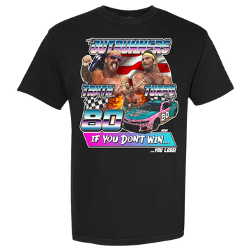 The Outrunners - The Fastest Men Alive T-Shirt - Black