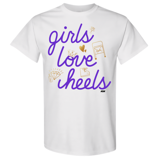 AEW Heels - Girls Love Heels T-Shirt