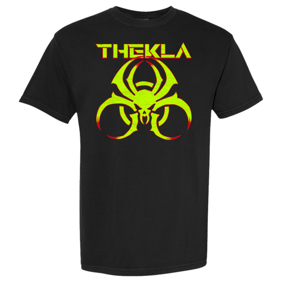 Thekla - The Toxic Spider is Here! Comfort Colors Soft Heavyweight Tee (Double-Sided) Product Image