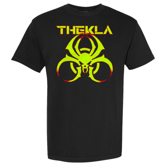 Thekla - The Toxic Spider is Here! Comfort Colors Soft Heavyweight Tee (Double-Sided) Product Image