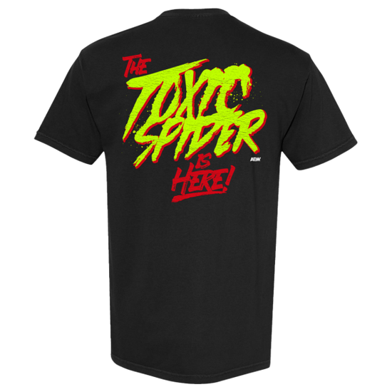 Thekla - The Toxic Spider is Here! Comfort Colors Soft Heavyweight Tee (Double-Sided) Product Image 2