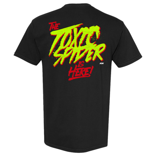 Thekla - The Toxic Spider is Here! Comfort Colors Soft Heavyweight Tee (Double-Sided) Product Image 2