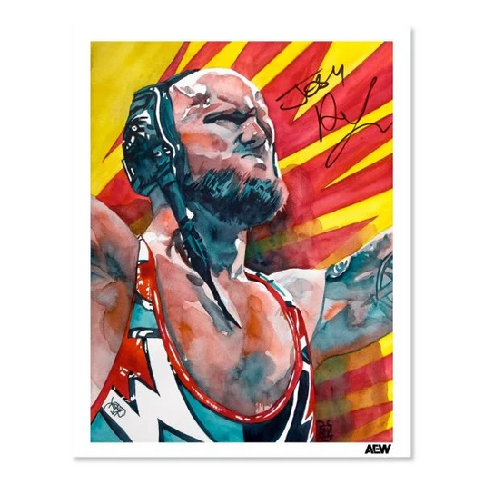 Josh Alexander - Autographed 11" x 14" Rob Schamberger Art Print
