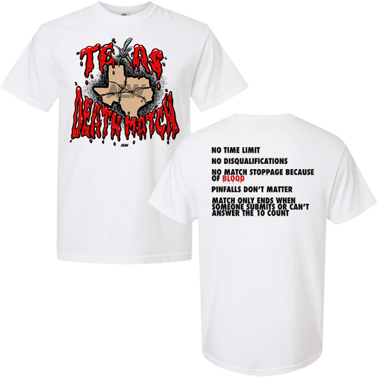 AEW All In Texas - Texas Death Match Rules T-Shirt