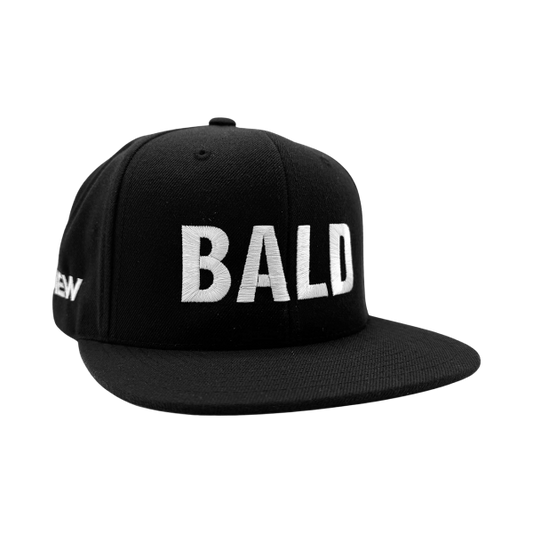 Ricochet - BALD Premium Embroidered Flatbill Snapback Product Image