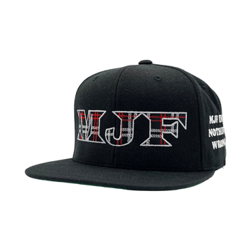 MJF - Did Nothing Wrong Premium Embroidered Flatbill Snapback