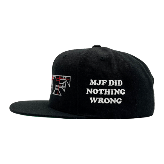 MJF - Did Nothing Wrong Premium Embroidered Flatbill Snapback Product Image