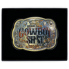 Hangman Adam Page 5"x3" Cowboy Shit Belt Buckle Product Image