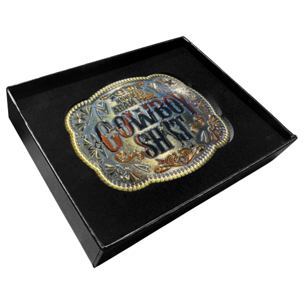 Hangman Adam Page 5"x3" Cowboy Shit Belt Buckle Product Image 4