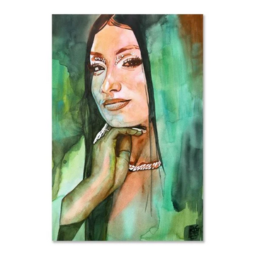 Mercedes Moné - The Art of Rob Schamberger 24" x 36" Poster Print