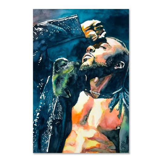 Swerve Strickland - The Art of Rob Schamberger 24" x 36" Poster Print