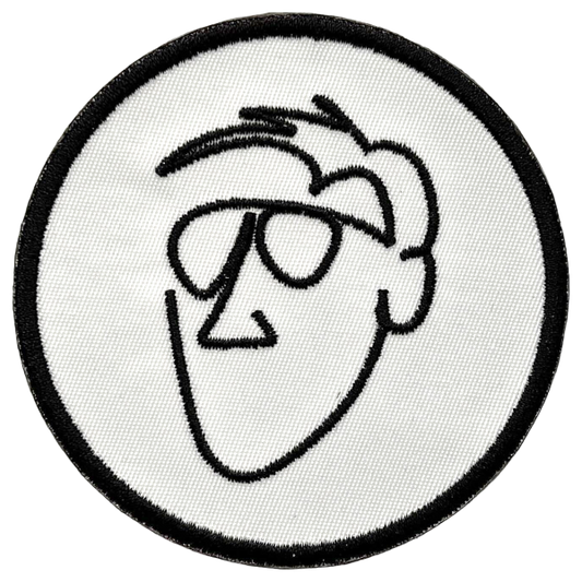 Orange Cassidy - One Line 3" Circle Patch