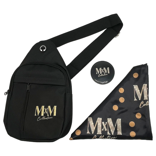 MXM Collection To-Go Bag with Compact Mirror & Scarf