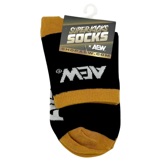AEW Logo - Superkicks x AEW Ankle Socks Product Image