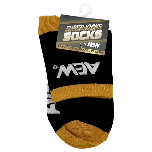AEW Logo - Superkicks x AEW Ankle Socks Product Image