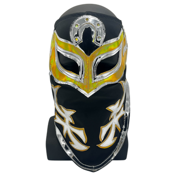 Bandido - Luchador Mask - Black and Gold