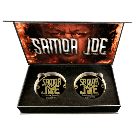 Samoa Joe Championship Replica Side Plate Box Set